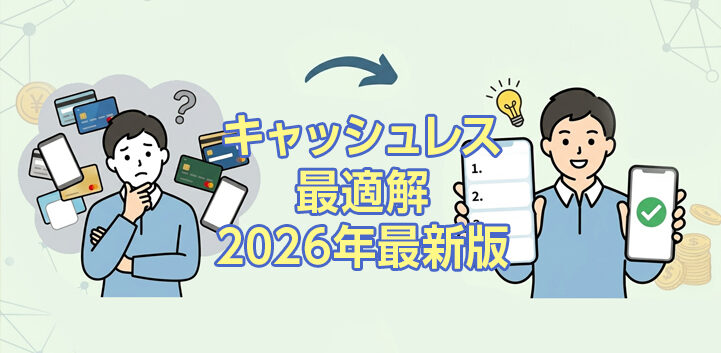 【2026年版】キャッシュレス決済おすすめランキング｜知らないと損する最適な使い分け