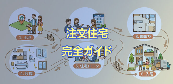 注文住宅で後悔しない完全ガイド｜土地・費用・設備・住んでからのリアルまで