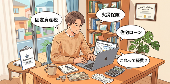 自宅で経費にできるもの